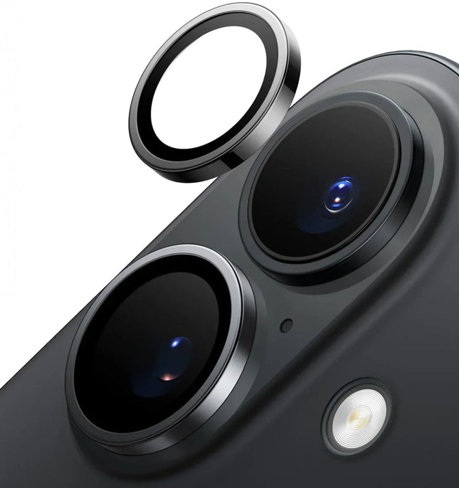 TORRAS LensGuard Apple iPhone 16 / 16 Plus / 17 Camera Protector Titanium