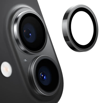 TORRAS LensGuard Apple iPhone 16 / 16 Plus / 17 Camera Protector Titanium
