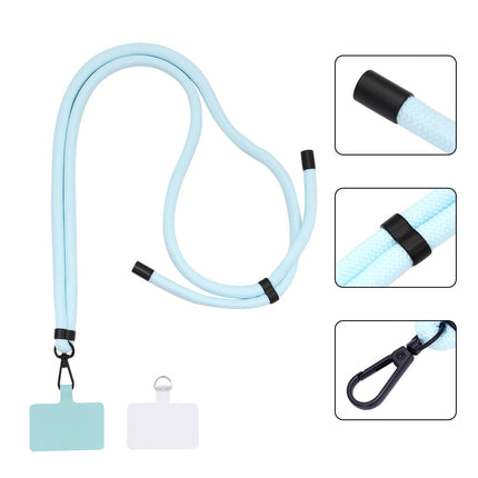 Universele Telefoonkoord - Verstelbare Telefoonketting - Koord voor Telefoon - Licht Blauw