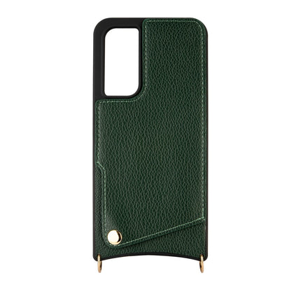 Hoesje shock proof met telefoonketting case koord adjustable mobile Neclace met ruimte voor pasjes