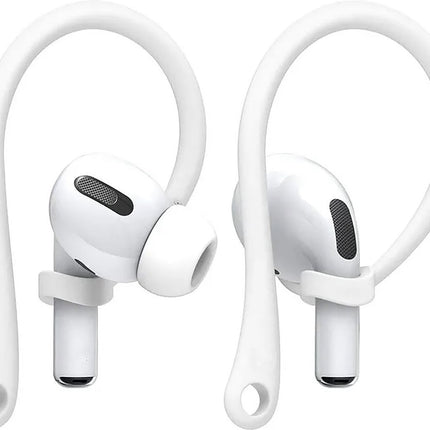 Soft Silicone Airpods Ear Hooks - Wit