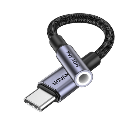 NOVANL SoundFusion (AUX input) to USB-C Cable (12CM)