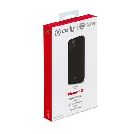 Celly Cromo Case For iPhone 13 Black