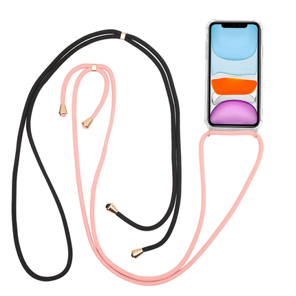 Celly Lacet Back Case + Adjustable Neck Strap For iPhone 11 Pro Max