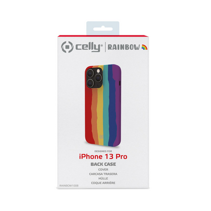Celly Rainbow (TPU) For iPhone 13 Pro