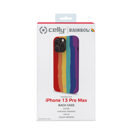 Celly Rainbow (TPU) For iPhone 13 Pro Max