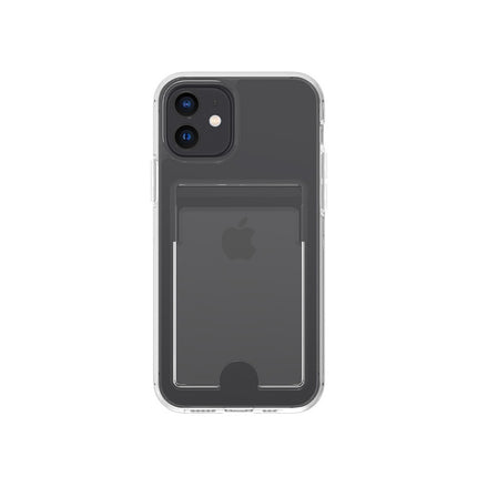 iPhone 12/12 Pro Transparant Bumper Hoesje Met Kaartjes