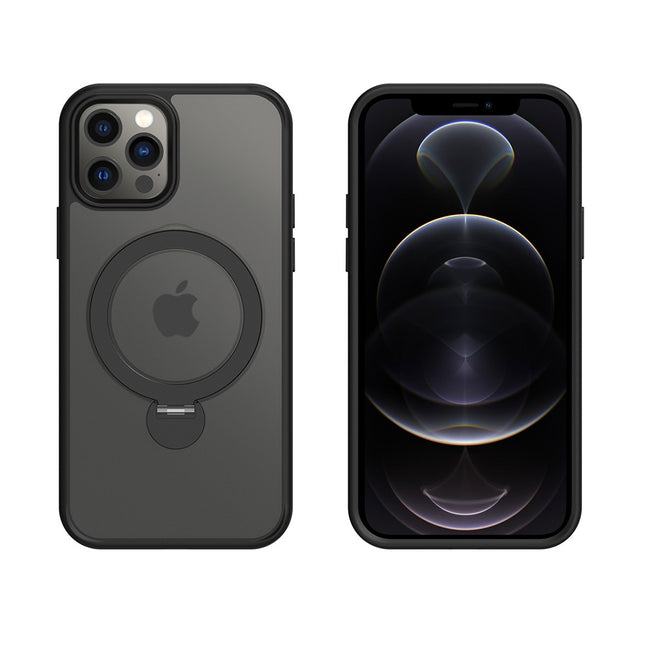 Hoesje NOVANL MagGuard Case (incl. Magnetics) For iPhone 12/12 Pro Black