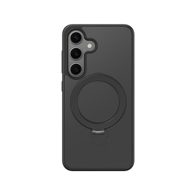 iPhone 17 Pro Hoesje Matte Magsafe Zwart Ring houder