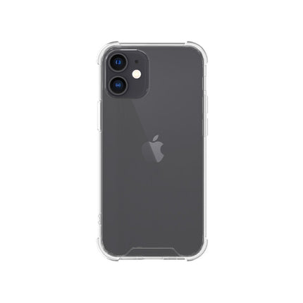 iPhone 12 Mini antishock hoesje achterkant doorzichtig transparant