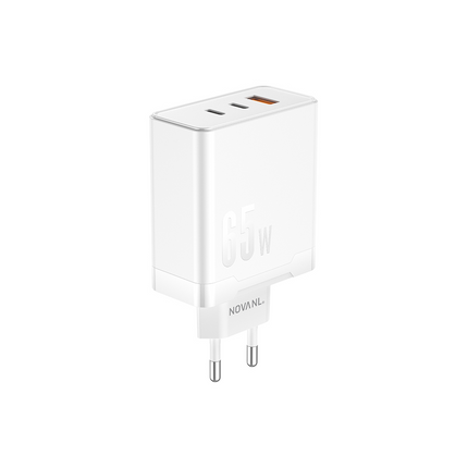 NOVANL ProCharge GaN 65W Triple Port (GAN) Wall Charger