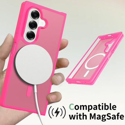 Hardcase hoesje voor Samsung Galaxy Z Fold 7 roze