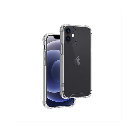 iPhone 12 Mini antishock hoesje achterkant doorzichtig transparant