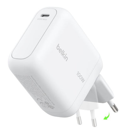 BoostCharge USB-C GaN Oplader (100 Watt ) Wit