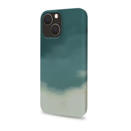 Celly Watercol (TPU) For iPhone 13 Green