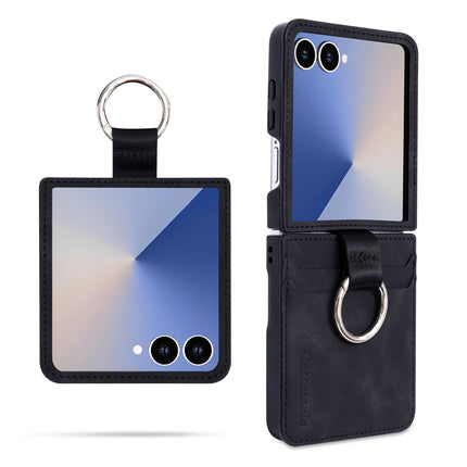 Hoesje All-in-One Luxe Wallet Case - Samsung Z Flip 7 - Zwart