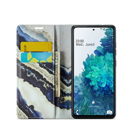 CaseMania Luxe Slim Print Wallet Case - Samsung A34 - Beige
