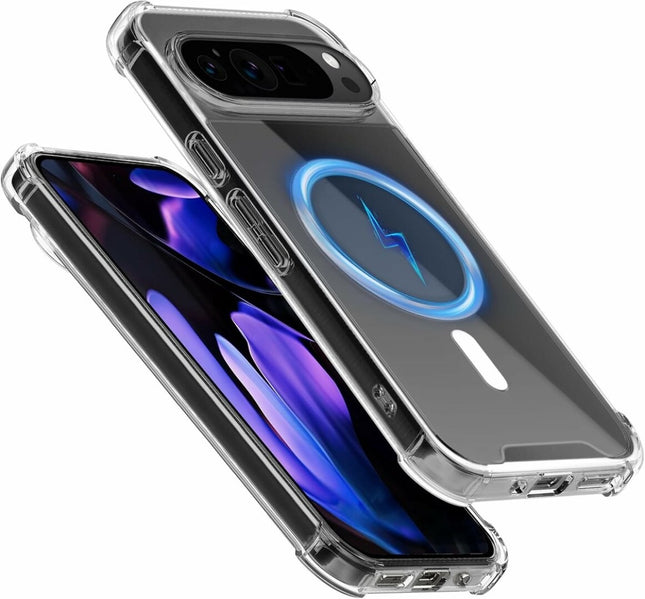 Antishock Shockproof Transparant Magsafe Case - Google Pixel