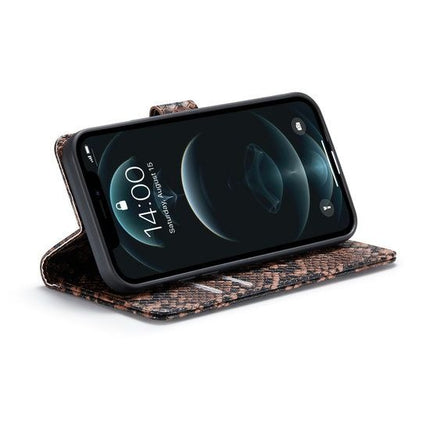 iPhone 11 hoesjes bookcase Snake Design Luxe Wallet Case