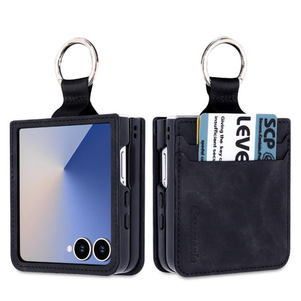 Hoesje All-in-One Luxe Wallet Case - Samsung Z Flip 7 - Zwart