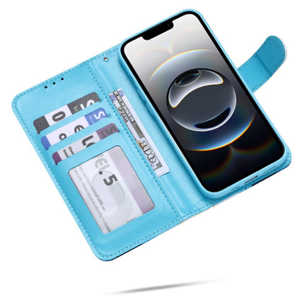 Samsung A20e - Bookcase Print - Marmer Blauw-Beige