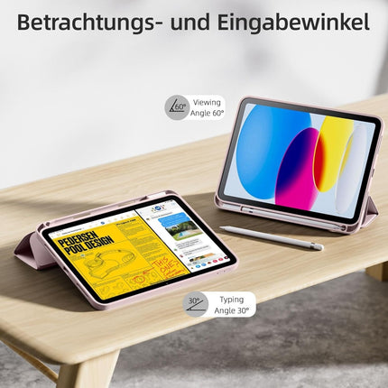 Lila Silicone Smart Cover- iPad A16(2025)/iPad 2022 (10.9 inch 10e Generatie)