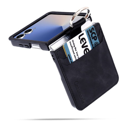 Hoesje All-in-One Luxe Wallet Case - Samsung Z Flip 7 - Zwart