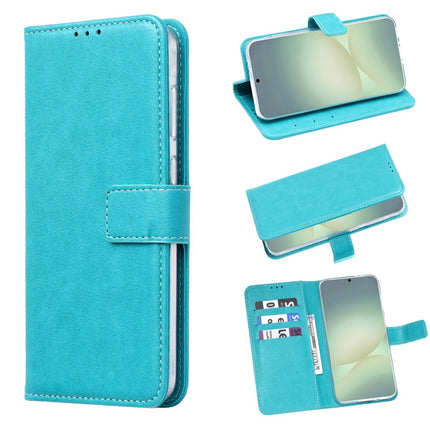 Samsung S20 FE Hoesje Bookcase Blauw Met Ruimte Voor Pasjes
