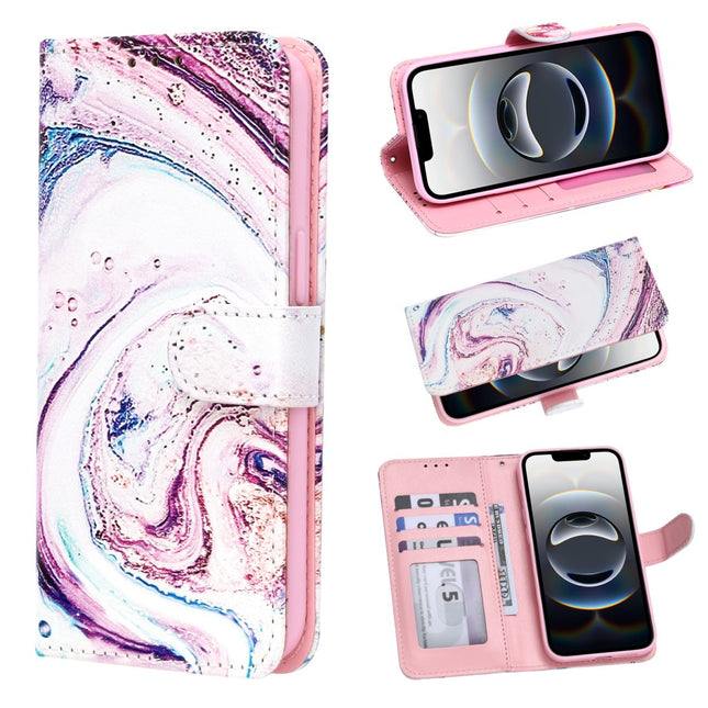 Samsung A52/A52s - Bookcase Print - Marmer Galaxy