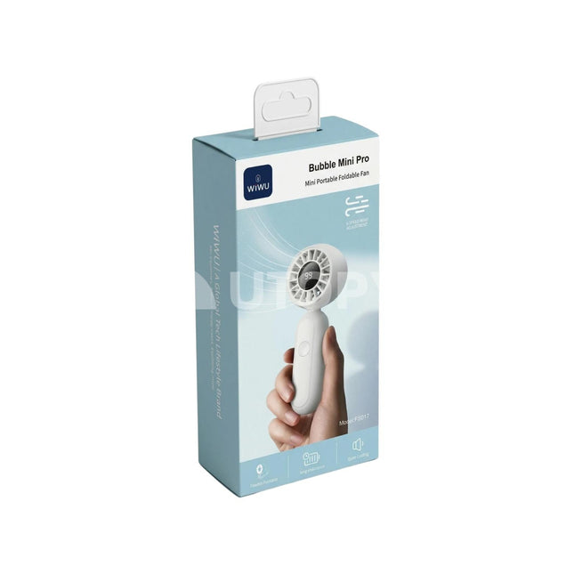 WIWU Bubble Pro Portable Foldable Fan (White)