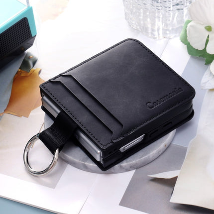 Hoesje All-in-One Luxe Wallet Case - Samsung Z Flip 7 - Zwart
