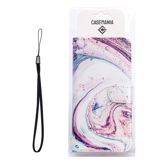 Samsung A52/A52s - Bookcase Print - Marmer Galaxy