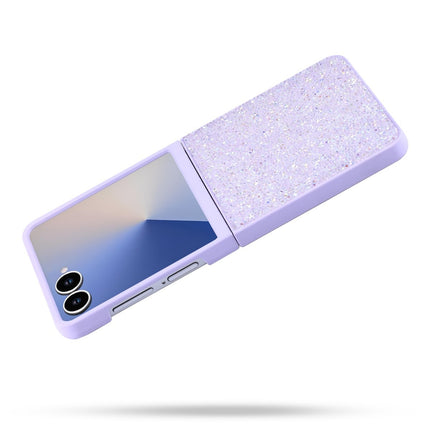 Samsung Z Flip 7 - CaseMania Luxe 3D Diamond Case - Lila H18035