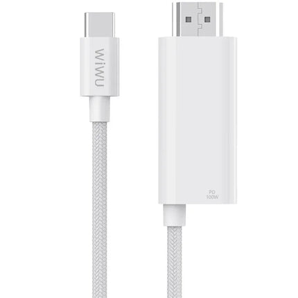 WiWU USB-C naar HDMI 4K-kabel 1,8 m (Wi-PS001)