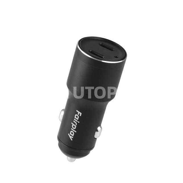 FAIRPLAY Car Charger (60W) (2 USB-C) Fast Charger