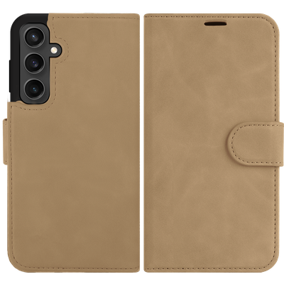 Samsung Galaxy A35 hoesje Magnetic 2-in-1 Bookcase wallet case bruin