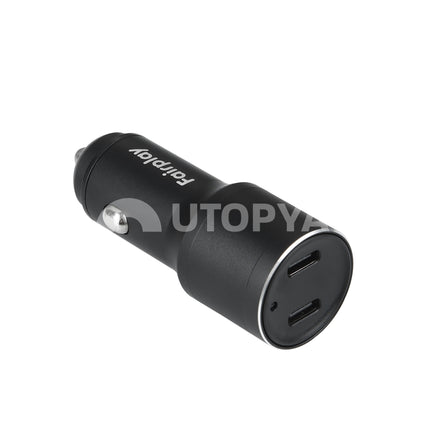 FAIRPLAY Car Charger (60W) (2 USB-C) Fast Charger
