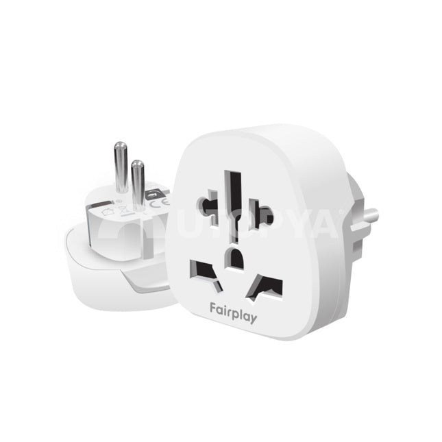 Reisadapter travel adapter Reisstekker - Wereld naar Europa