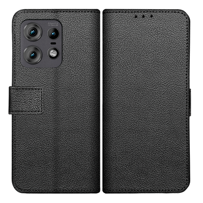 Just in Case Classic Wallet Case - Motorola Edge 50 Pro - PU leather