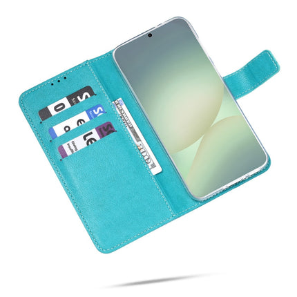 Samsung S25 FE Hoesje Quality Bookcase - Turquoise