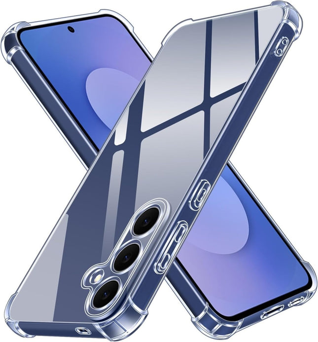 Samsung S25 FE hoesje Anti Shock Transparant