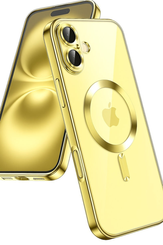 iPhone 17 Pro hoesje magnetische lens bescherming goud