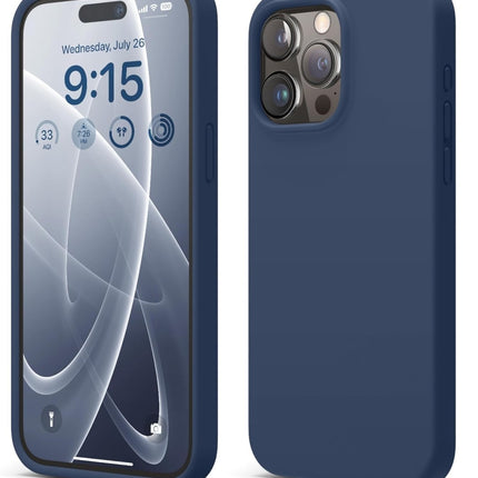 iPhone 17 Pro hoesje Silicone Case Blauw
