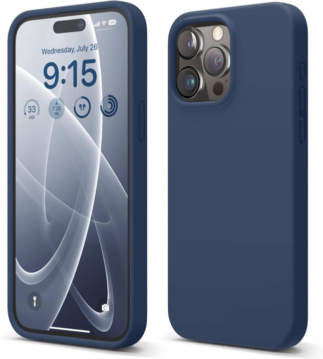 iPhone 17 Pro hoesje Silicone Case Blauw