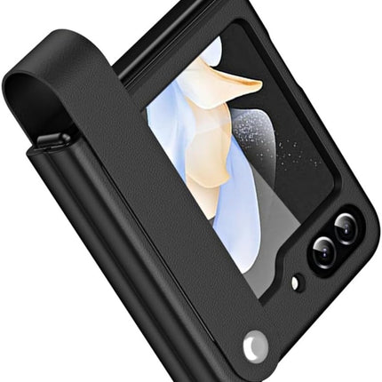 360° Adjustable Strap Case - Samsung Z Flip 5 - Zwart