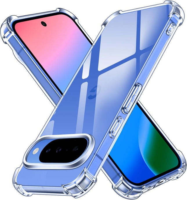 Google pixel 10 Pro XL Hoesje Soft Anti Shock Transparant