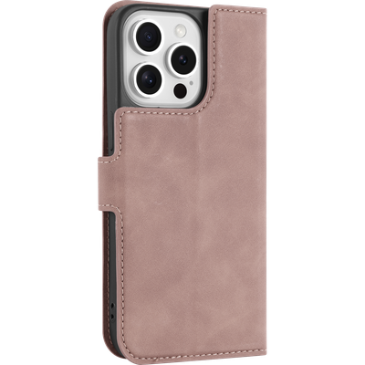 Just in Case PrimeWallet Case - iPhone 15 Pro Max - PU leather Wallet Case - Pink