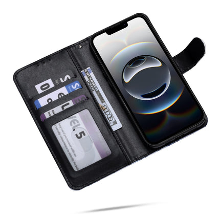 Samsung A50/A30s - Bookcase Print - Marmer Blauw