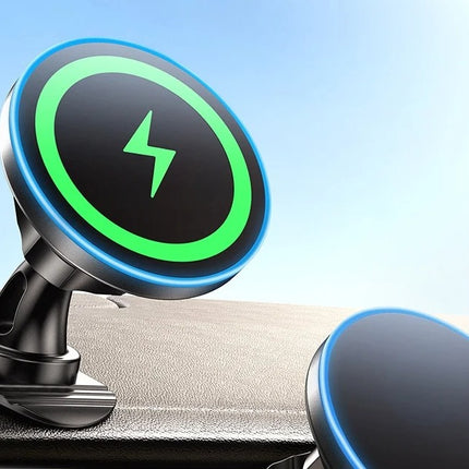 Magnetische autoladerhouder Choetech T208-F 15W (zwart)