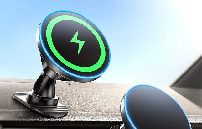 Magnetische autoladerhouder Choetech T208-F 15W (zwart)